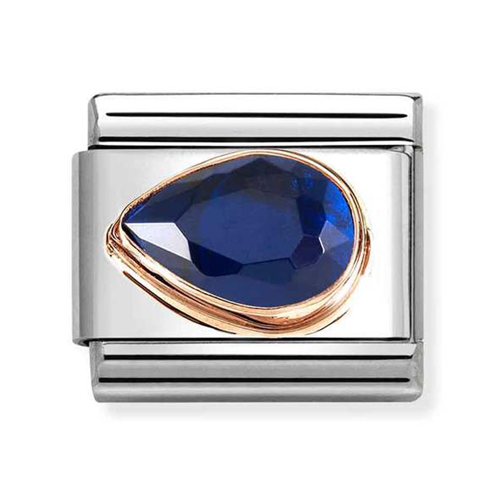 nomination-link-9k-rose-gold-niebieska-cyrkonia-lewa-kropla-430605-007
